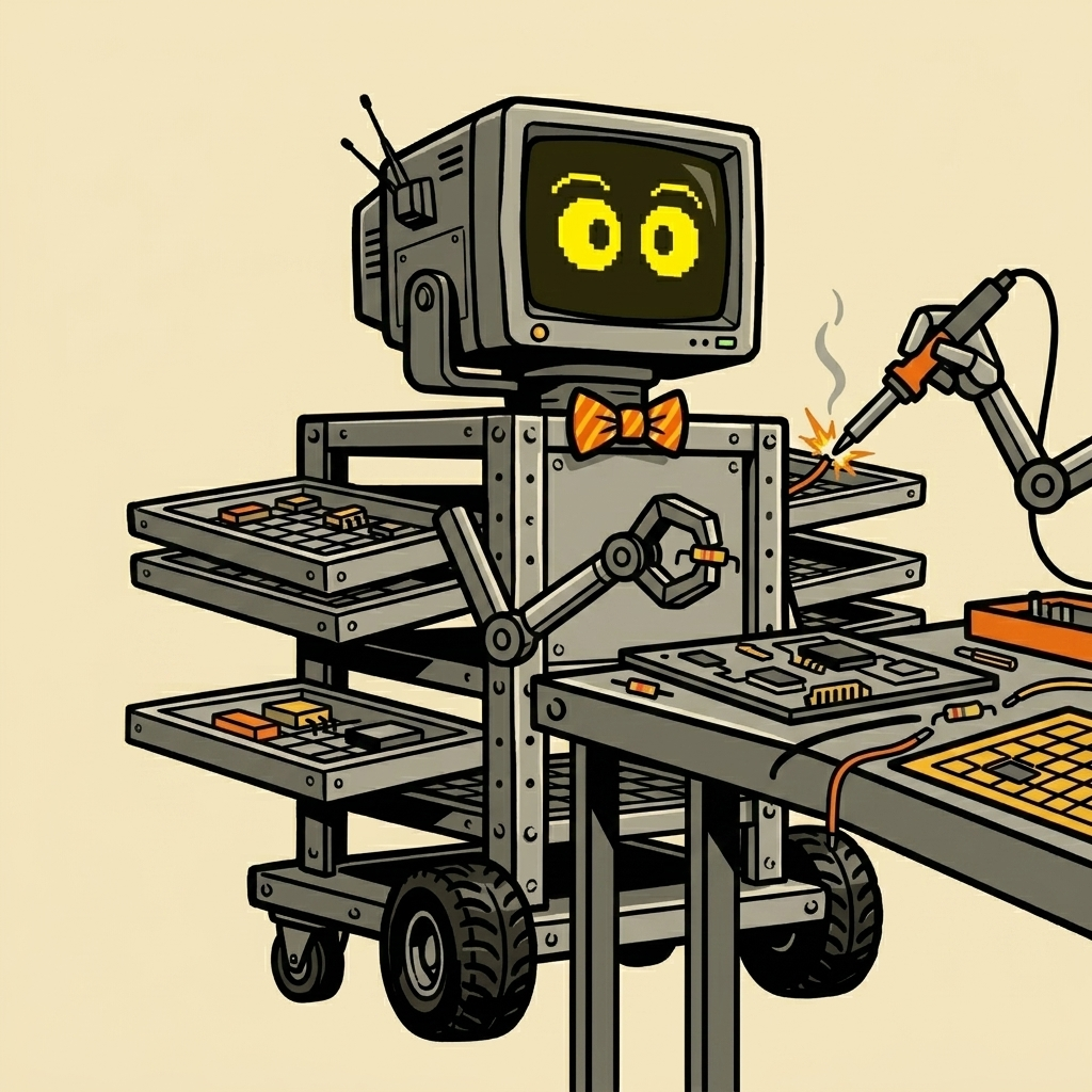 Shelvdon Device & Tech Repair Mascot