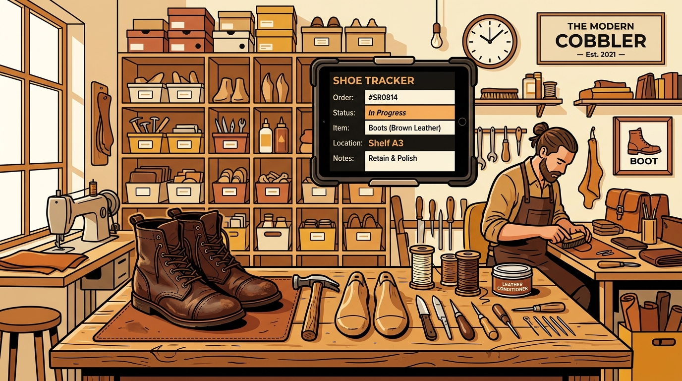 How to Manage Shoe Repair Orders Without Spreadsheets